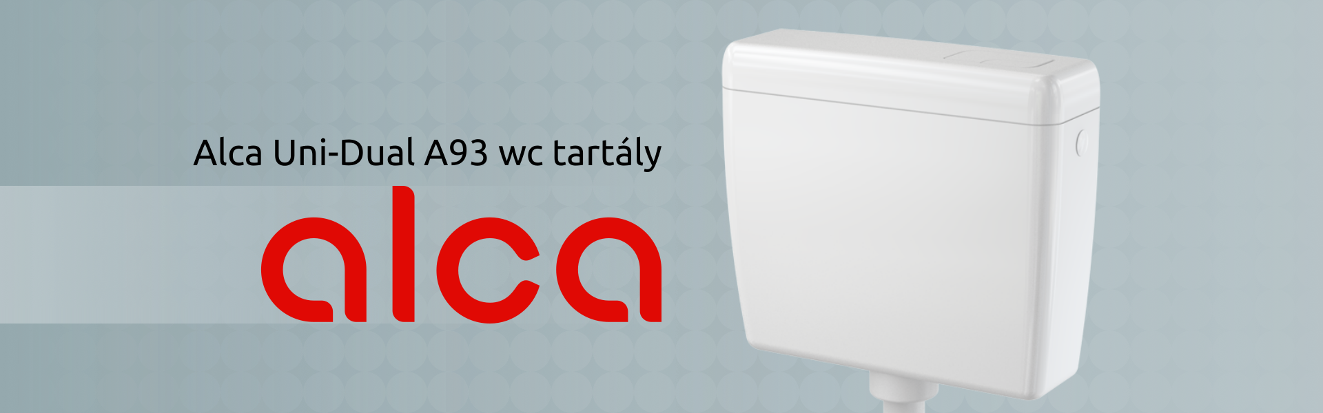Alca Uni Dual A93 wc tartály kétgombos öblítéssel