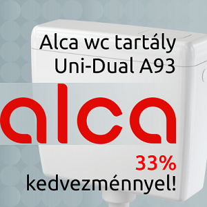 Alca wc tartály, nagyon kedvező áron!