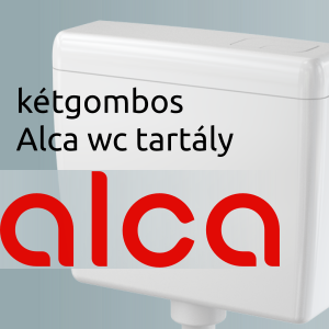 Alca Uni Dual wc tartály kétgombos öblítéssel