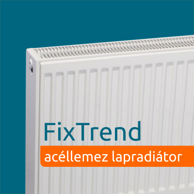 FixTrend acéllemez radiátor